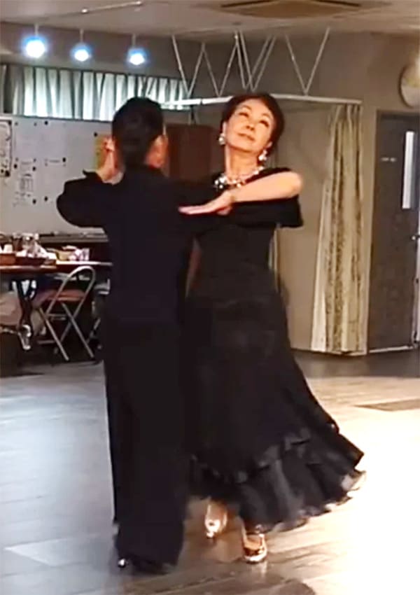 画像:山元美知子様 平山清賀先生 タンゴ