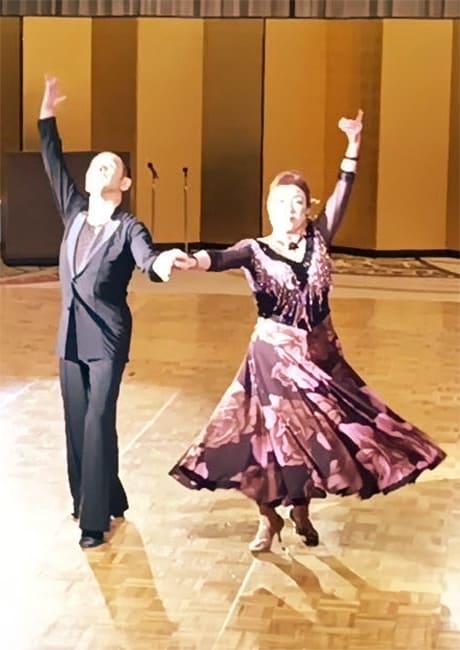 吉里理恵さんと平山和事先生によるパソドブレ&タンゴのデモンストレーション