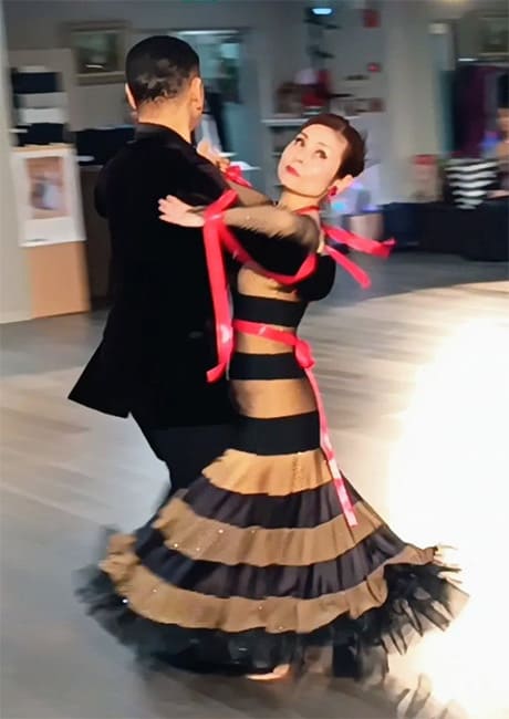 吉里理恵様と平山和事先生によるタンゴ