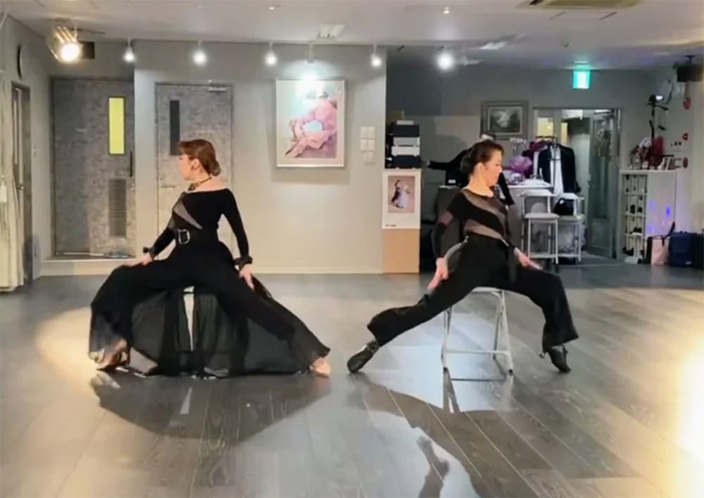 藤井智子と平山清賀によるタンゴ